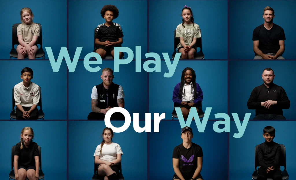 England stars urge kids to get playing in new video
