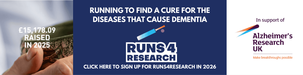 Runs4Research Alzheimers Research Charity Partner